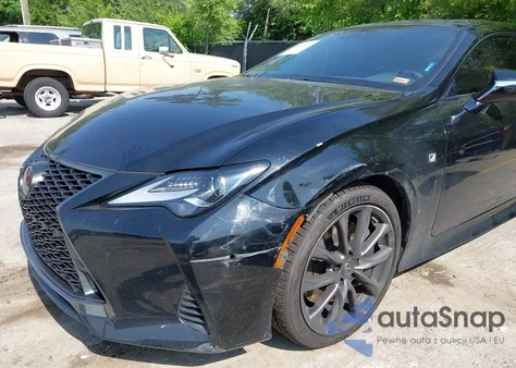 2019 Lexus Rc 300 F Sport z USA, uszkodzony, nr VIN JTHHA5BC1K5010352